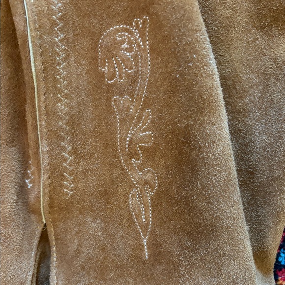 Brown Suede Lederhosen with Suspenders - Picture 6 of 9